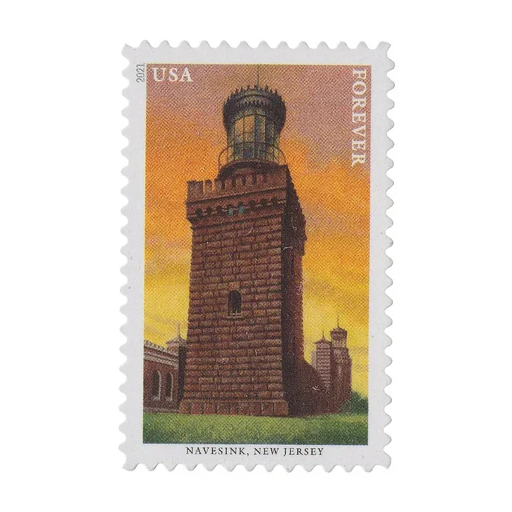 2021 Mid-Atlantic Lighthouses Stamps - Forever Stamps