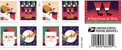 Christmas Stamp Blind Box 300 PCS BIG SALE，100 PCS of 3 styles - Forever Stamps