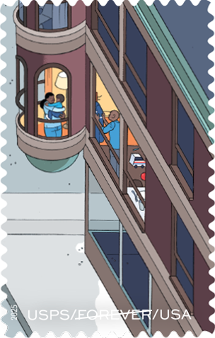 2025. 250 Years of Delivering Stamps 100 pcs - Forever Stamps