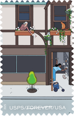 2025. 250 Years of Delivering Stamps 100 pcs - Forever Stamps