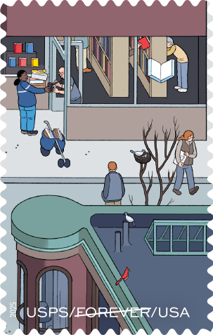 2025. 250 Years of Delivering Stamps 100 pcs - Forever Stamps